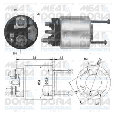 Solenoid Switch, starter